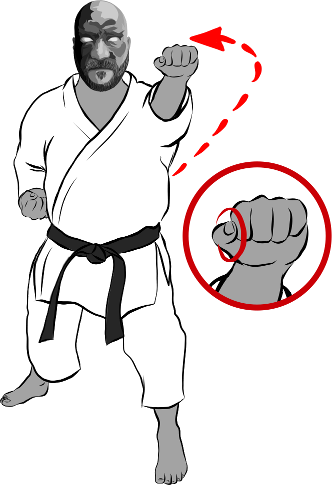 Oyayubi ippon-ken (Thumb One Knuckle Fist)